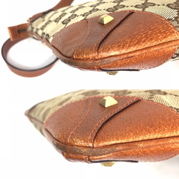 Authentic Gucci brown monogram crossbody bag - Picture 15 of 16